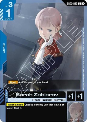 Sarah Zabiarov, Steel Requiem