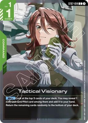 Tactical Visionary, Starter Deck 07: Celestial Drive