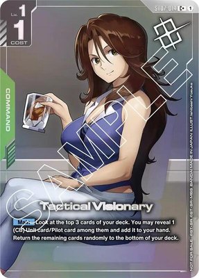 Tactical Visionary (Store Tournament Winner Pack 03), Gundam Promotional Cards