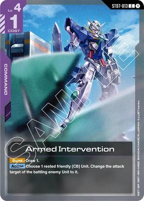 Armed Intervention, Starter Deck 07: Celestial Drive