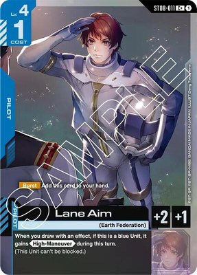 Lane Aim (C+), Starter Deck 08: Flash of Radiance