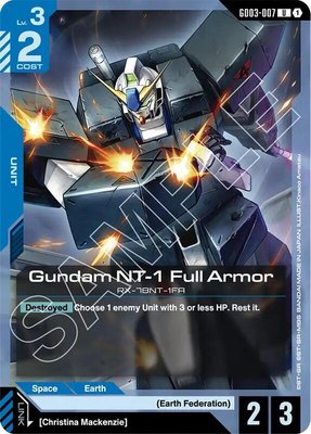 Gundam NT-1 Full Armor, Steel Requiem