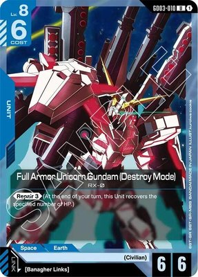 Full Armor Unicorn Gundam (Destroy Mode), Steel Requiem