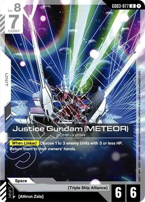 Justice Gundam (METEOR), Steel Requiem
