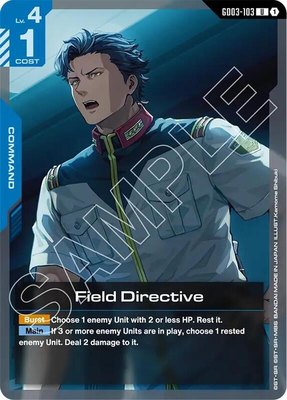 Field Directive, Steel Requiem