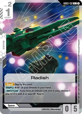 Radish, Steel Requiem