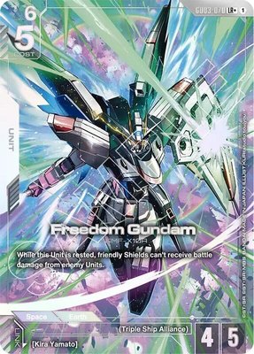 Freedom Gundam (GD03-070) (LR+), Steel Requiem
