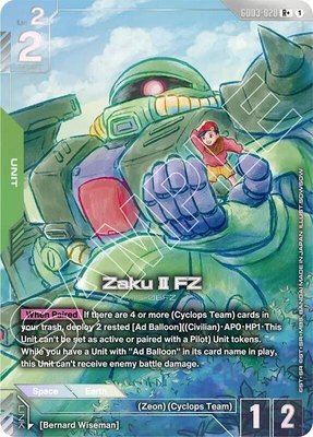 Zaku II FZ (R+), Steel Requiem