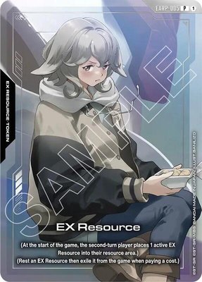 EX Resource (EXRP-005) (Premium Card Collection Gundam Assemble - PC01A), Promotional EX Resource Tokens