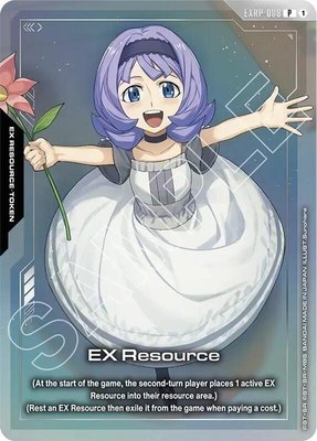 EX Resource (EXRP-008) (Premium Card Collection Gundam Assemble - PC01A), Promotional EX Resource Tokens