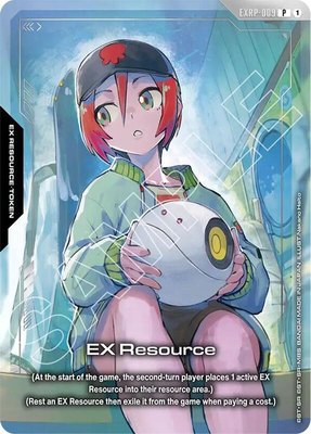 EX Resource (EXRP-009) (Premium Card Collection Gundam Assemble - PC02A), Promotional EX Resource Tokens
