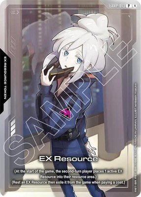 EX Resource (EXRP-013) (Premium Card Collection Gundam Assemble - PC02A), Promotional EX Resource Tokens