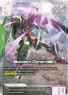 Gundam Dynames (Newtype Challenge 2026 Mission 2), Gundam Promotional Cards