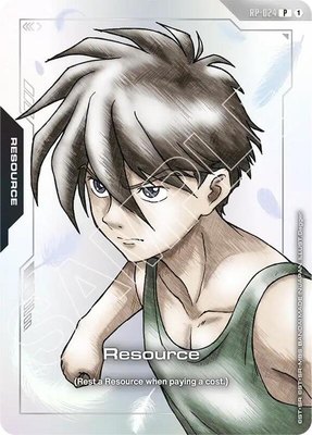 Resource (RP-024) (Premium Accessory Set - Mobile Suit Gundam Wing), Promotional Resource Tokens