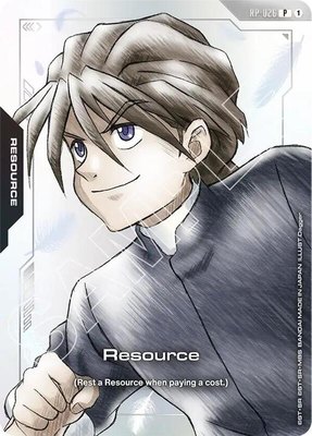 Resource (RP-026) (Premium Accessory Set - Mobile Suit Gundam Wing), Promotional Resource Tokens
