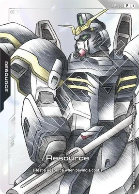 Resource (RP-027) (Premium Accessory Set - Mobile Suit Gundam Wing), Promotional Resource Tokens