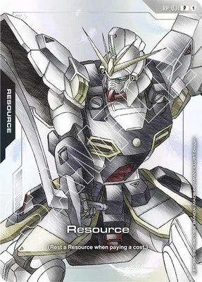 Resource (RP-031) (Premium Accessory Set - Mobile Suit Gundam Wing), Promotional Resource Tokens