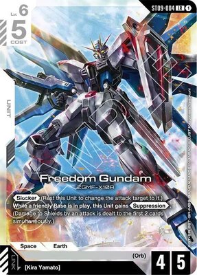Freedom Gundam, Starter Deck 09: Destiny Ignition