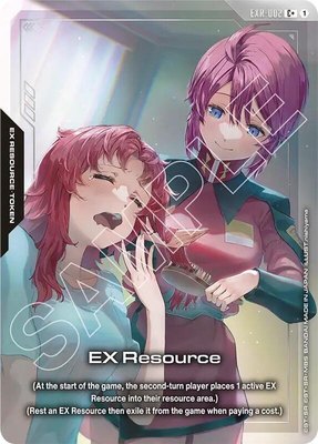 EX Resource (EXR-002) (C+), Starter Deck 09: Destiny Ignition