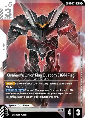 Graham's Union Flag Custom II (GN Flag), Phantom Aria