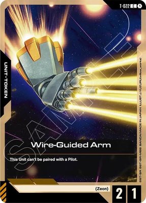 Wire-Guided Arm (T-022) Token, Phantom Aria