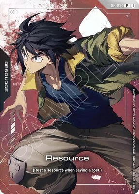 Resource (RP-034) (Premium Accessory Set - Mobile Suit Gundam: Iron-Blooded Orphans), Promotional Resource Tokens