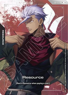 Resource (RP-035) (Premium Accessory Set - Mobile Suit Gundam: Iron-Blooded Orphans), Promotional Resource Tokens