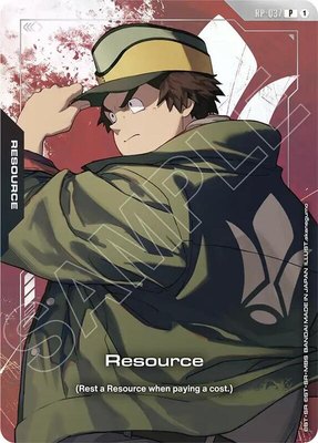 Resource (RP-037) (Premium Accessory Set - Mobile Suit Gundam: Iron-Blooded Orphans), Promotional Resource Tokens