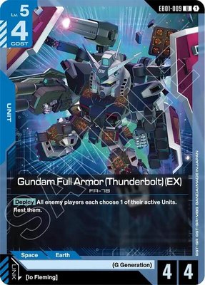 Gundam Full Armor (Thunderbolt) (EX), Eternal Nexus
