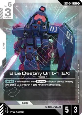 Blue Destiny Unit-1 (EX), Eternal Nexus
