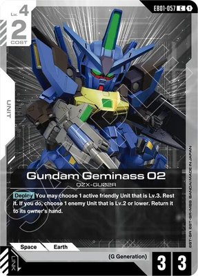 Gundam Geminass 02, Eternal Nexus