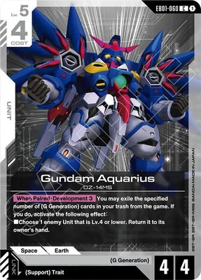 Gundam Aquarius, Eternal Nexus