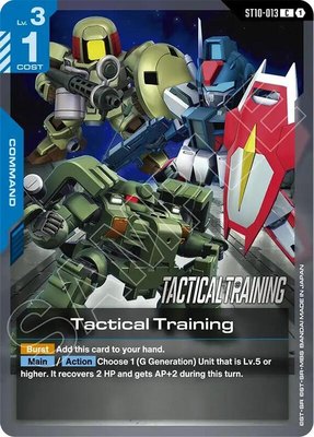 Tactical Training, Starter Deck 10: Generation Pulse