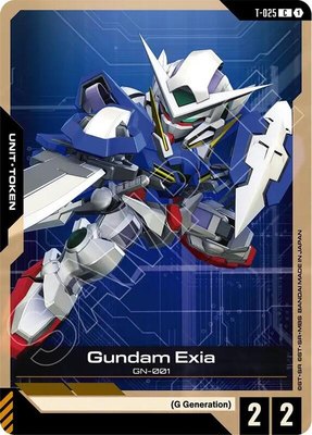 Gundam Exia (T-025) Token, Eternal Nexus