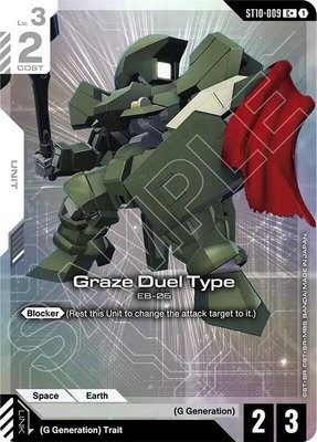 Graze Duel Type (C+), Starter Deck 10: Generation Pulse