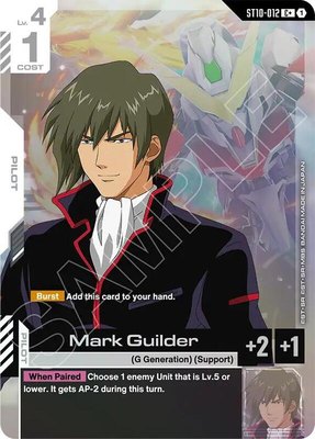 Mark Guilder (C+), Starter Deck 10: Generation Pulse