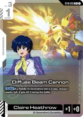 Diffuse Beam Cannon (C+), Starter Deck 10: Generation Pulse