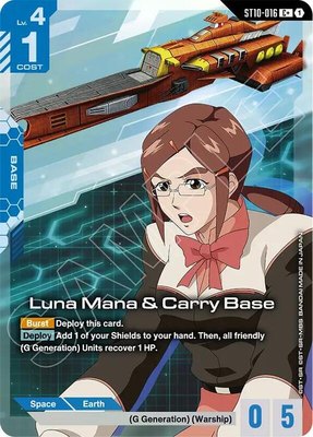 Luna Mana & Carry Base (C+), Starter Deck 10: Generation Pulse