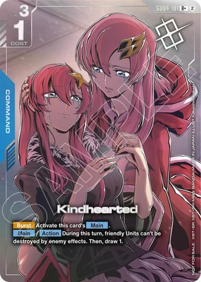 Kindhearted (Store Tournament Winner Pack 05), Gundam Promotional Cards