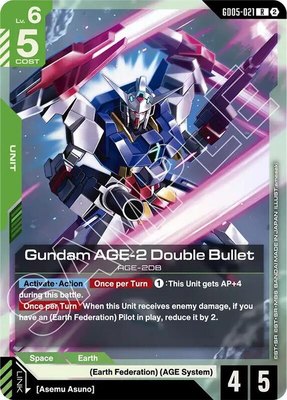 Gundam AGE-2 Double Bullet, Freedom Ascension