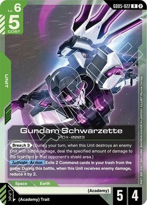 Gundam Schwarzette, Freedom Ascension