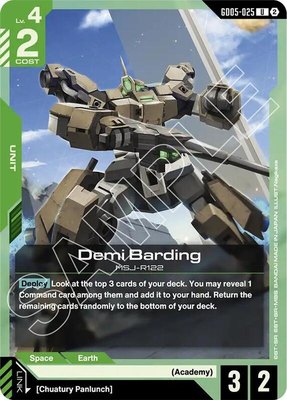 Demi Barding, Freedom Ascension