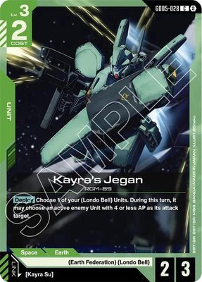 Kayra's Jegan, Freedom Ascension