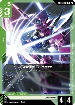 Guel's Dilanza, Freedom Ascension