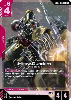 Haow Gundam, Freedom Ascension