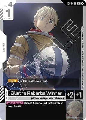 Quatre Raberba Winner, Freedom Ascension
