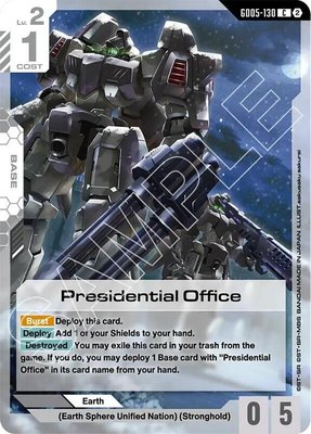 Presidential Office, Freedom Ascension