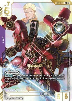 Sazabi (LR++), Freedom Ascension