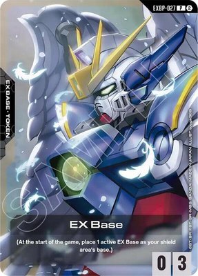 EX Base (EXBP-027) (GD05 Freedom Ascension Deck Build Box), Promotional EX Base Tokens