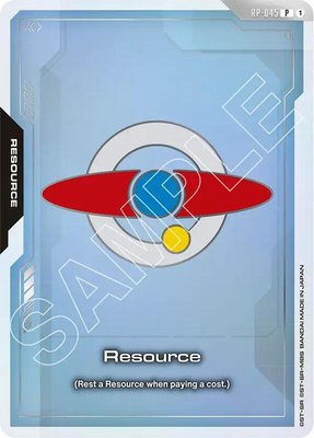 Resource (RP-045) (EVX07 Resource Set), Promotional Resource Tokens